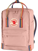 Fjallraven Kanken Rainbow, kolor: 302-907 - Chalk Rose-Rainbow Pattern