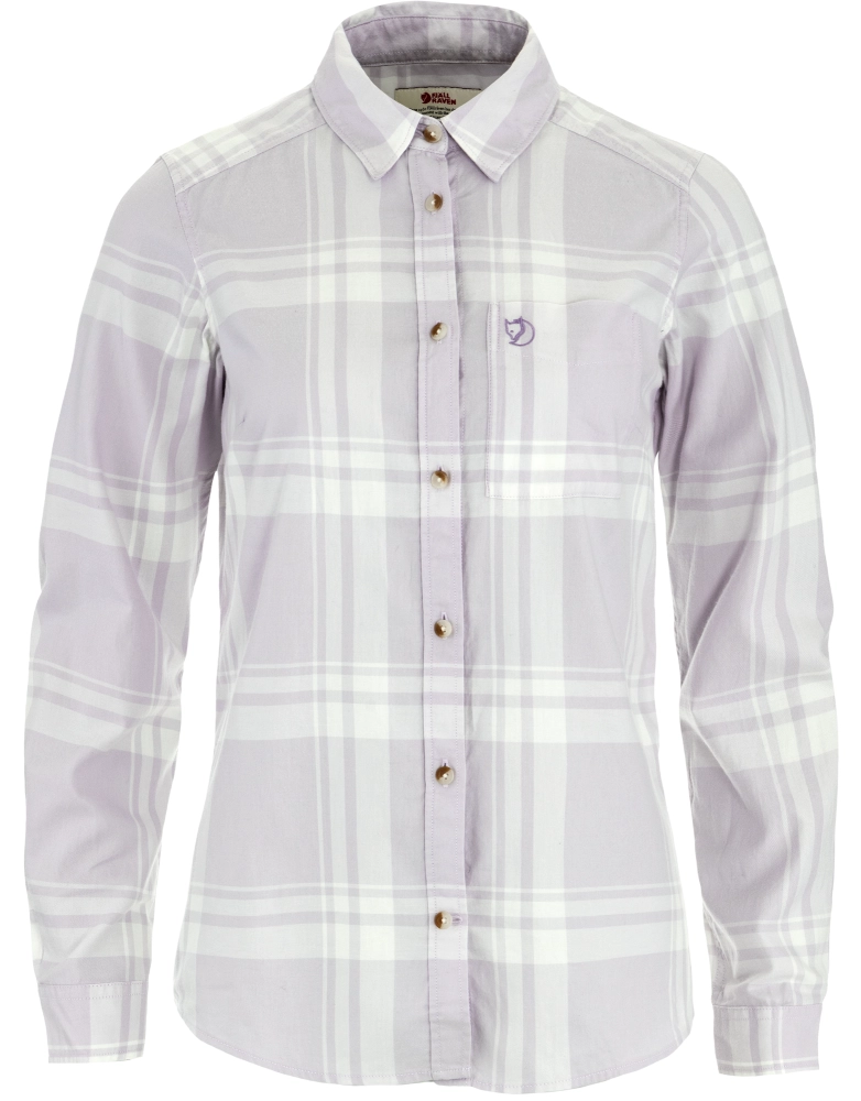 Ovik Lite Flannel Shirt W, kolor: 111-452 - Eggshell-Lavender Mist, 1