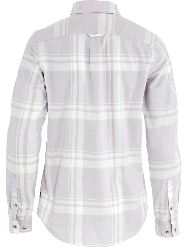 Ovik Lite Flannel Shirt W, kolor: 111-452 - Eggshell-Lavender Mist