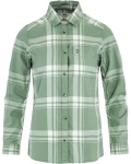 Ovik Lite Flannel Shirt W, kolor: 674-111 - Misty Green-Eggshell