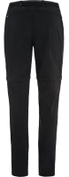 Abisko Hybrid Trail Trousers Zip-off W, kolor: 550 - Black