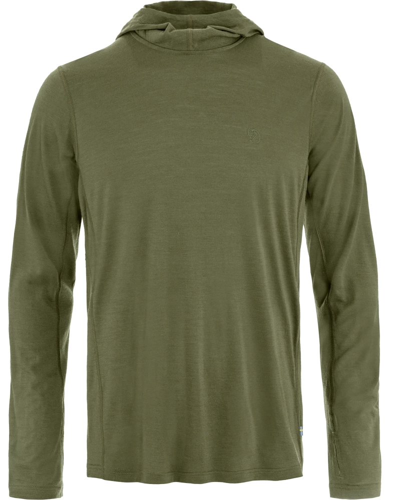 Abisko Wool Hoodie, kolor: 625 - Laurel Green