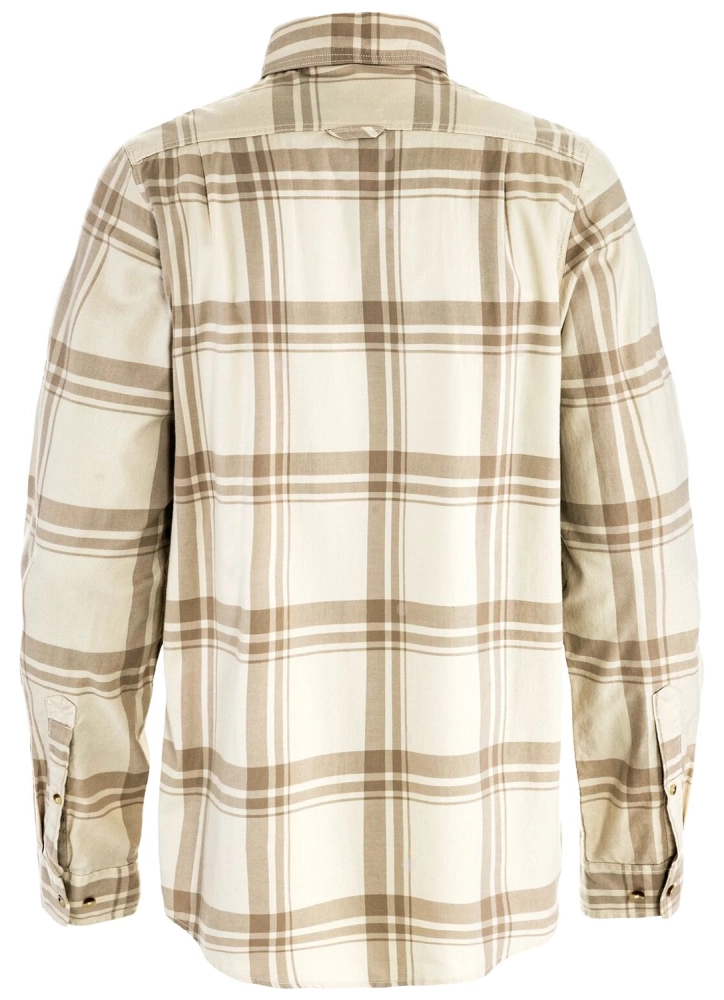 Ovik Lite Flannel Shirt M, kolor: 113-118 - Chalk White /Fossil - 2