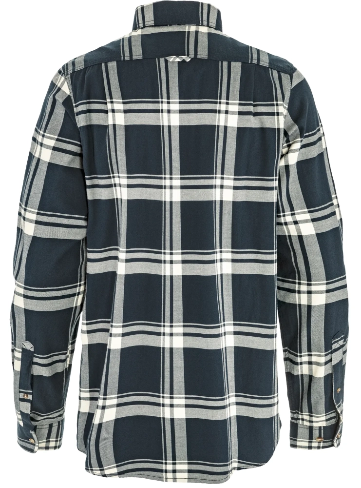 Ovik Lite Flannel Shirt M, kolor: 555-113 -Dark Navy-Chalk White - 2