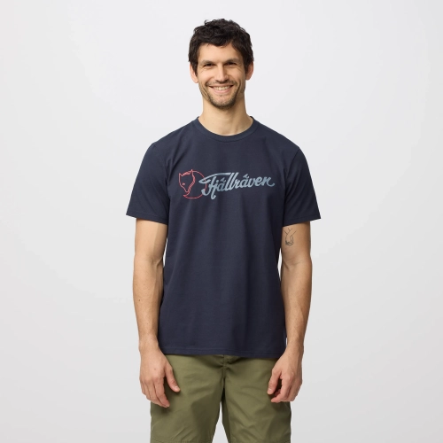 Archive Logo T-Shirt, kolor: 555 - Dark Navy