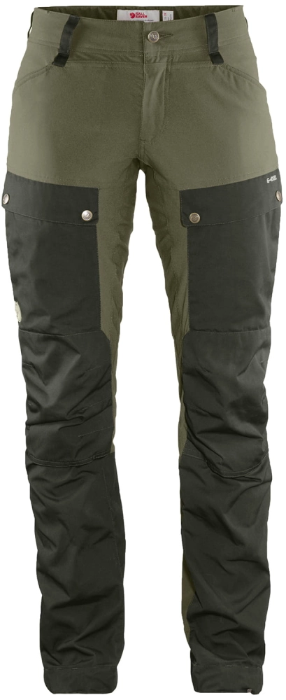 Keb Trousers Curved W Regular, kolor: 662-625 - Deep Forest-Laurel Green