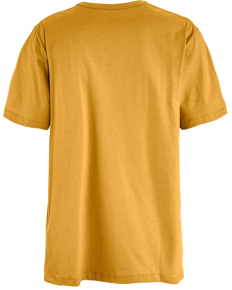 Fjallraven Relaxed T-shirt, kolor: 160 - Ochre - tył