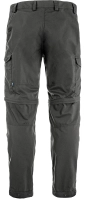 Vidda Pro Lite Zip-off Trousers, kolor: 030 - Dark Grey, tył