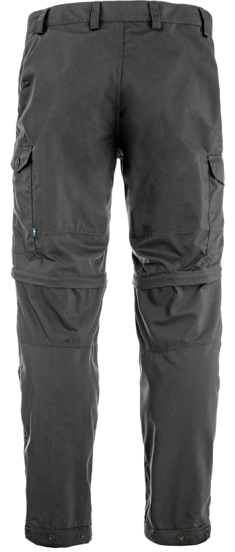 Vidda Pro Lite Zip-off Trousers, kolor: 030 - Dark Grey, tył