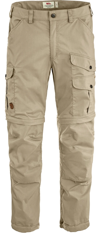 Vidda Pro Lite Zip-off Trousers, kolor: 118 - Fossil, przód