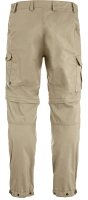Vidda Pro Lite Zip-off Trousers, kolor: 118 - Fossil, tył
