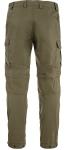 Vidda Pro Lite Zip-off Trousers, kolor: 625 - Laurel Green, tył