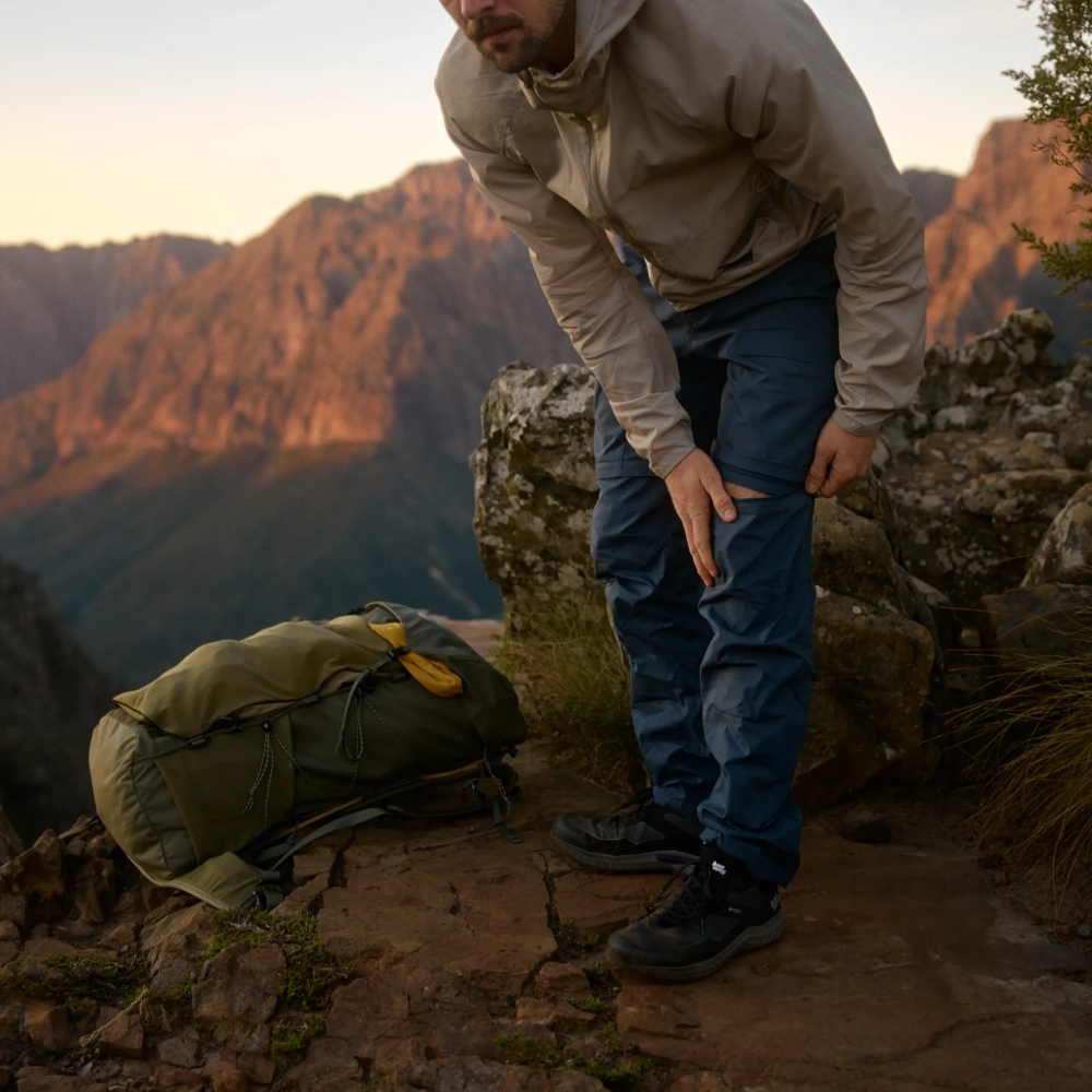 Abisko Hybrid Trail Trousers Zip-off