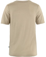 Hoja Lugnt Wool T-shirt, kolor: 118 - Fossil