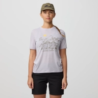 Hoja Lugnt Wool T-shirt W, kolor: 452 -Pastel Lavender