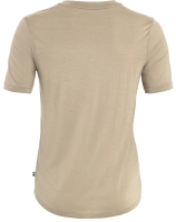 Hoja Lugnt Wool T-shirt W, kolor: 118 - Fossil