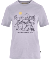 Hoja Lugnt Wool T-shirt W, kolor: 452 -Pastel Lavender