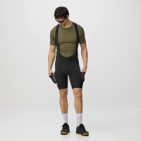 Hoja Bib Shorts, kolor: 550 - Black