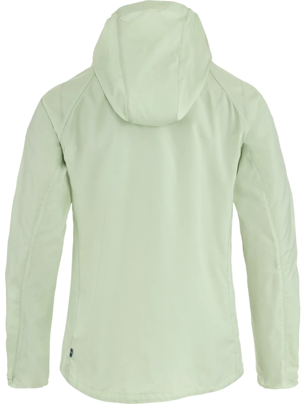 High Coast Wind Hoodie W, kolor: 637 - Soft Jade, tył