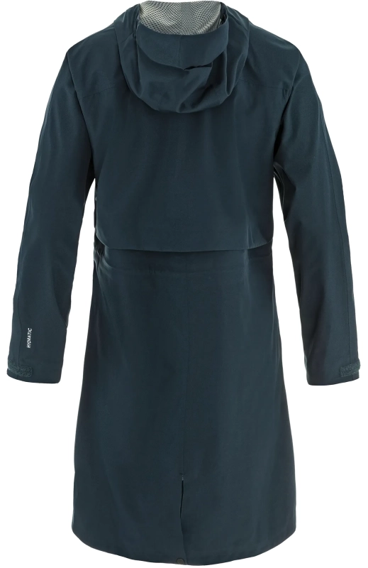 Vardag Rain Parka W, kolor: 555 - Dark Navy, tył