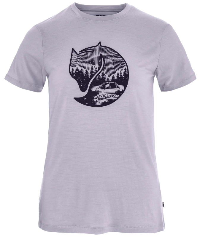 Abisko Wool Fox SS W, kolor: 452-555 - Lavender Mist-Dark Navy