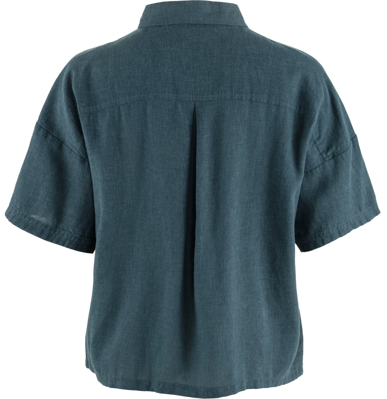 Fjallraven Ovik Hemp Camp Shirt SS W, kolor: 570 - Mountain Blue