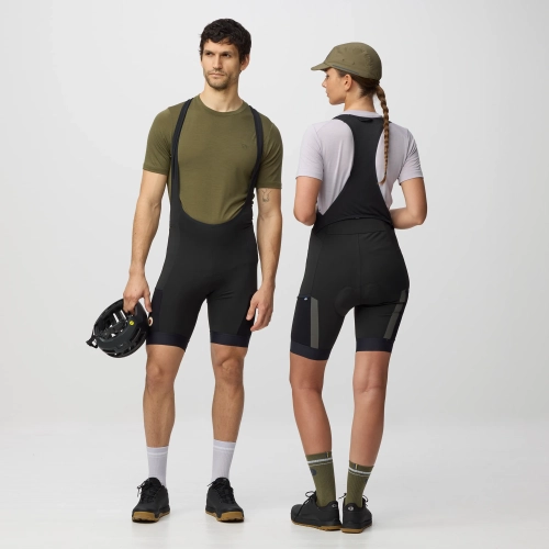 Hoja Bib Shorts W, kolor: 550 - Black