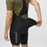 Hoja Bib Shorts M, kolor: 550 - Black