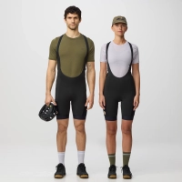 Hoja Bib Shorts W, kolor: 550 - Black
