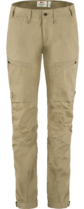 Abisko Lite Trekking Trousers W Regular, kolor: 118 - Fossil