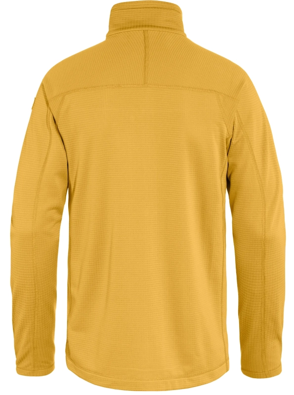 Abisko Lite Fleece Half Zip, kolor: 160 - Ochre, 2