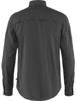 Abisko Hike Shirt LS, kolor: 030 - Dark Grey, 2