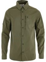 Abisko Hike Shirt LS, kolor: 625 - Laurel Green, 1