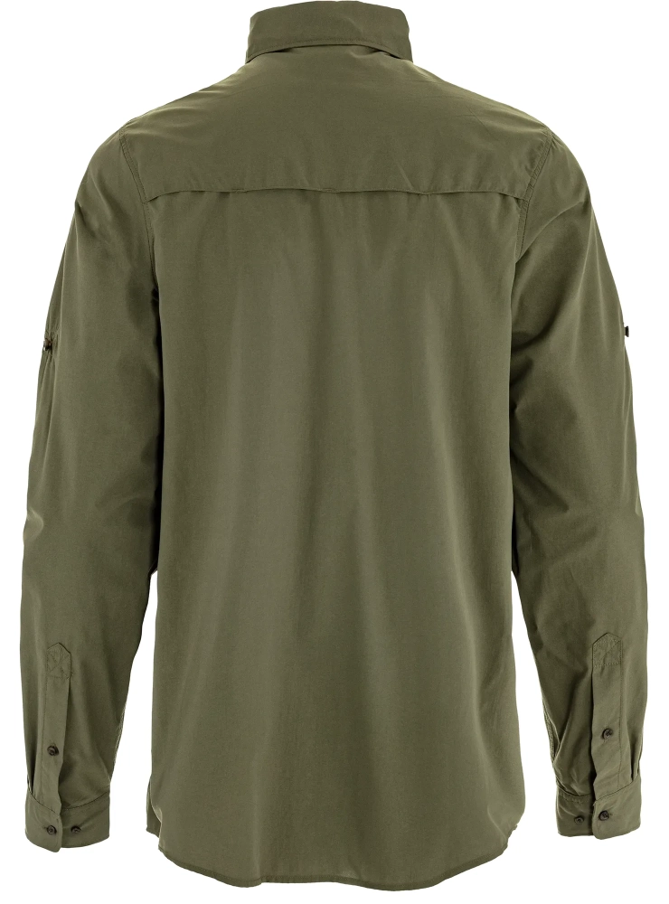 Abisko Hike Shirt LS, kolor: 625 - Laurel Green, 1