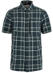 Abisko Hike Shirt SS, kolor: 555-113 - Dark Navy-Chalk White, 1