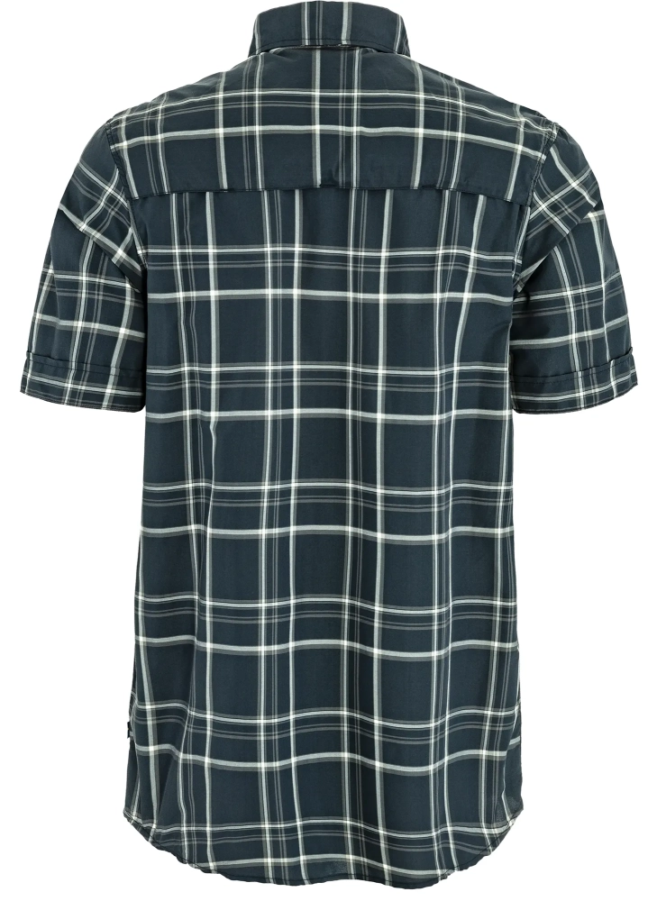 Abisko Hike Shirt SS, kolor: 555-113 - Dark Navy-Chalk White, 2