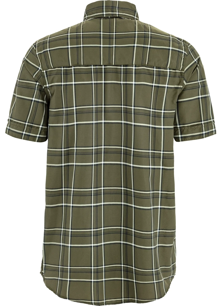 Abisko Hike Shirt SS, kolor: 625-113 - Laurel Green-Chalk White, 2