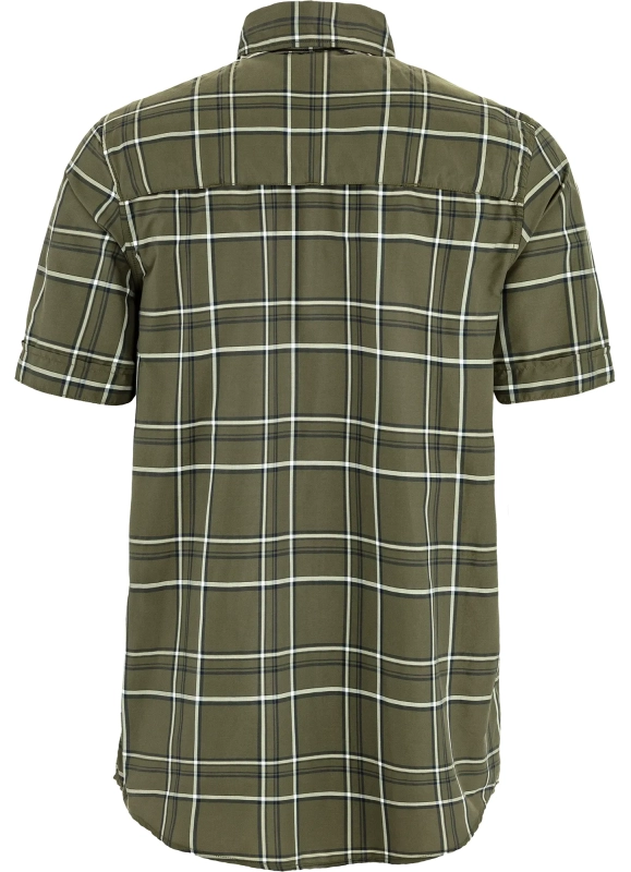 Abisko Hike Shirt SS, kolor: 625-113 - Laurel Green-Chalk White, 2