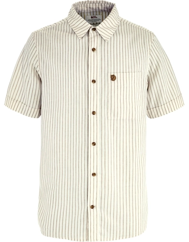 Ovik Travel Shirt SS, kolor: 113-195 - Chalk White-Sand Stone, 1