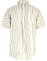 Ovik Travel Shirt SS, kolor: 113-195 - Chalk White-Sand Stone, 2