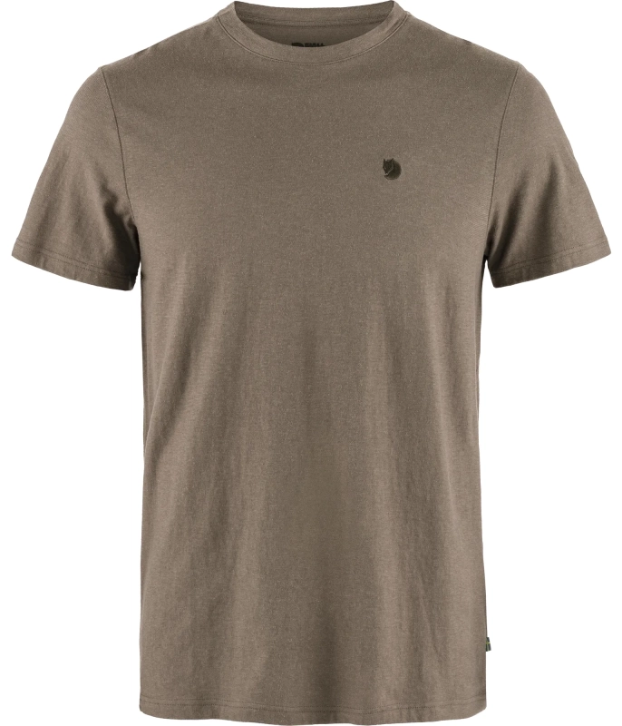 Hemp Blend T-Shirt, kolor: 244 - Suede Brown, 1