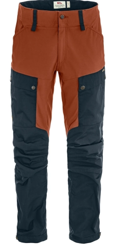 Keb Trousers, kolor: 555-215 - Dark Navy-Autumn Leaf, 1