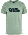 Fjallraven Logo T-Shirt, kolor: 674 - Misty Green, 1