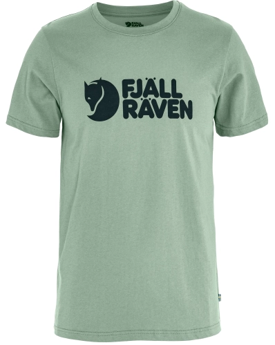 Fjallraven Logo T-Shirt, kolor: 674 - Misty Green