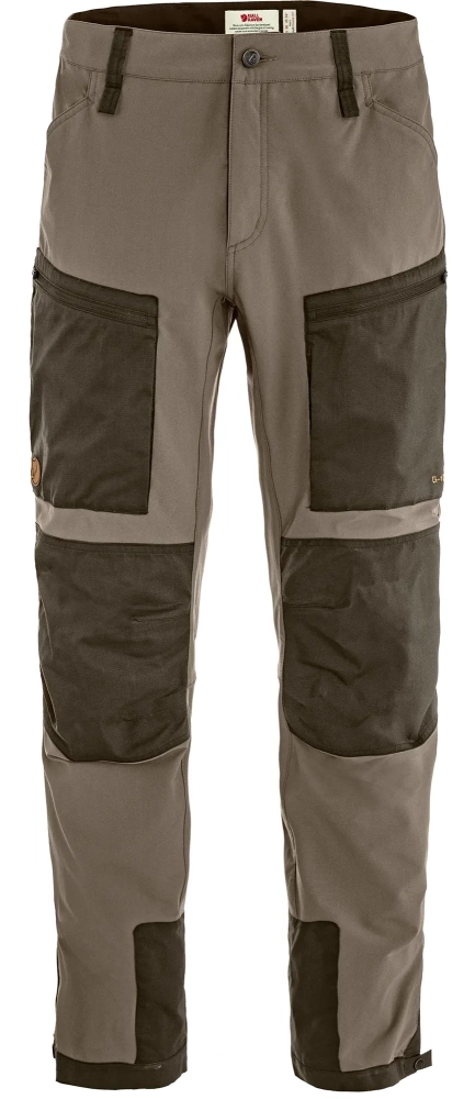 Keb Agile Trousers, kolor: 244-633 - Suede Brown-Dark Olive, 1