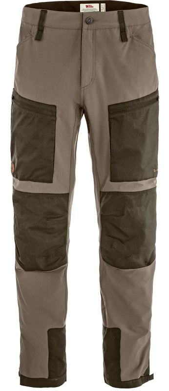 Keb Agile Trousers, kolor: 244-633 - Suede Brown-Dark Olive, 1