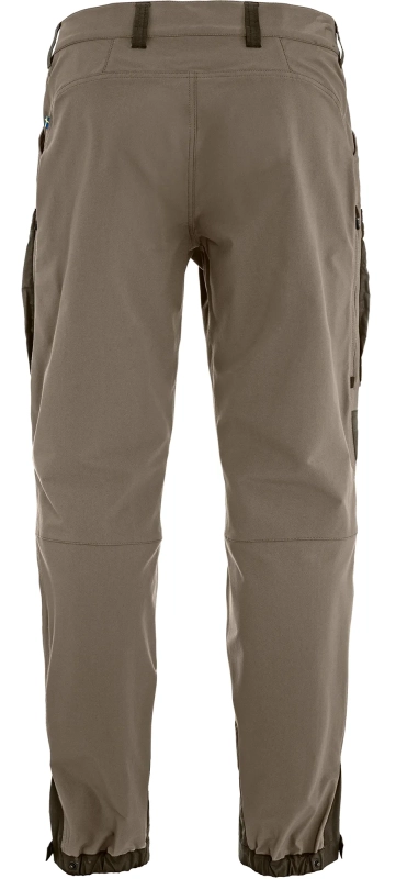 Keb Agile Trousers, kolor: 244-633 - Suede Brown-Dark Olive, 2