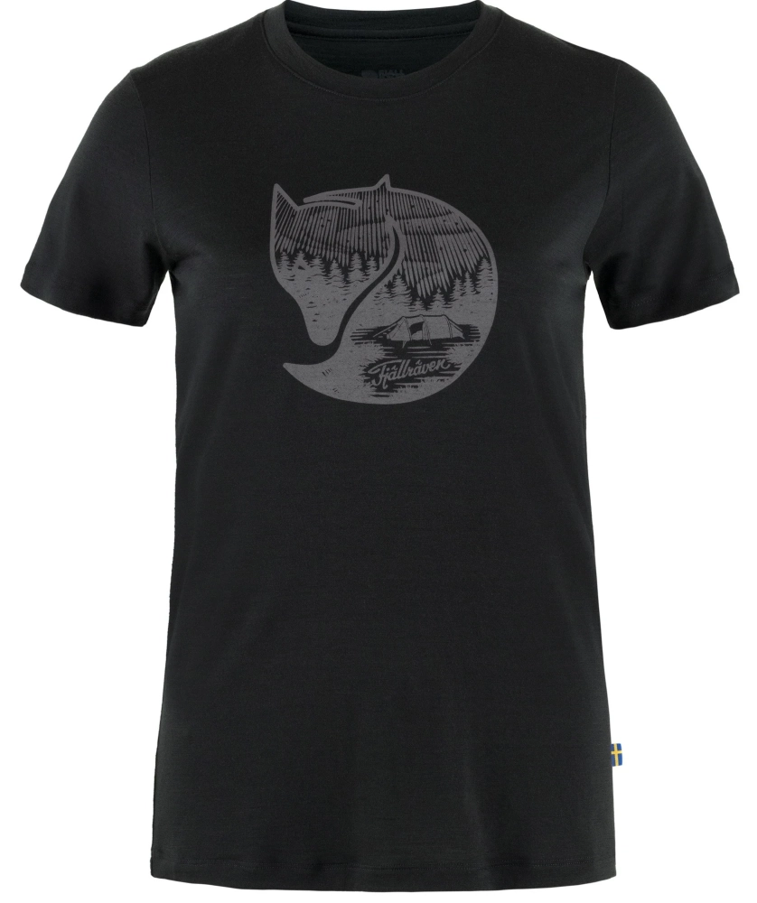 Abisko Wool Fox S/S W, kolor: 550-048 - Black-Iron Grey, 1