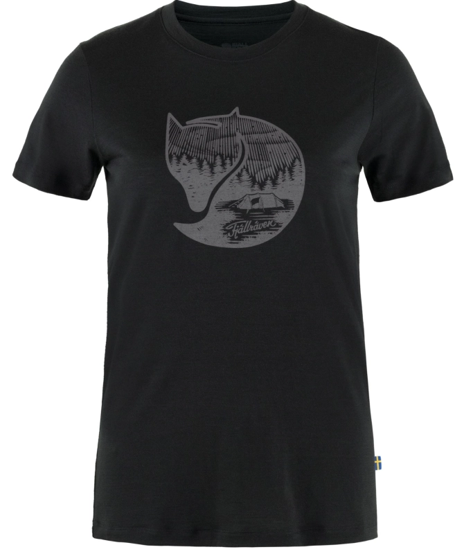 Abisko Wool Fox S/S W, kolor: 550-048 - Black-Iron Grey, 1