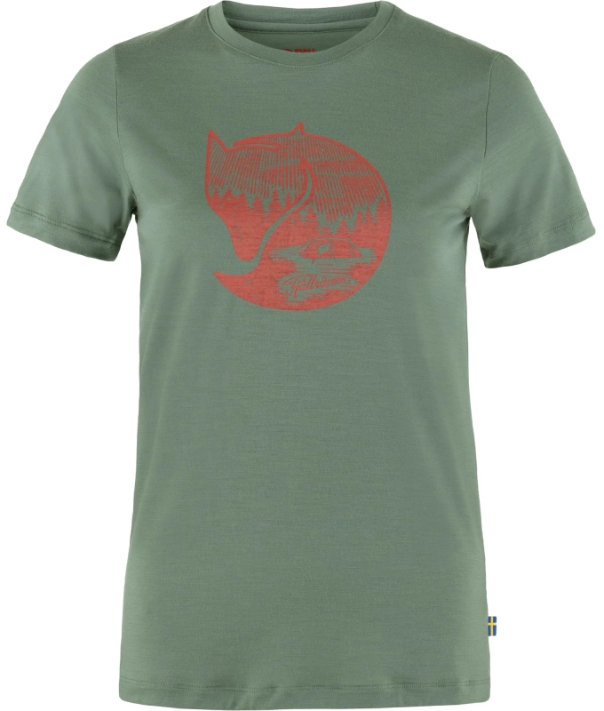 Abisko Wool Fox S/S W, kolor: 614-243 - Patina Green-Terracotta Brown, 1